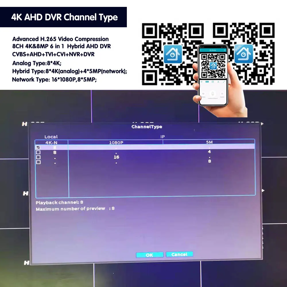 Xmeye 4K 8MP Güvenlik CCTV DVR - Smart Home Microsoft incelemesi ve fiyatı