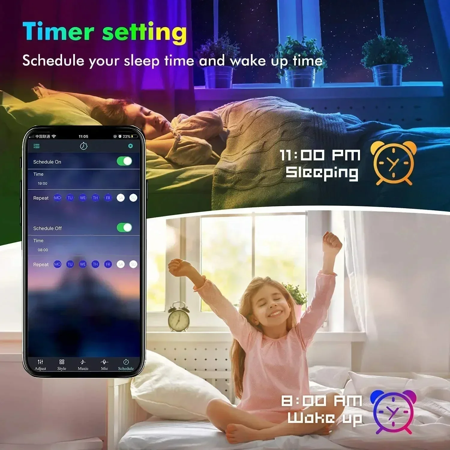Akıllı RGB LED Oyun Işık Şerid - Smart Home App incelemesi ve fiyatı