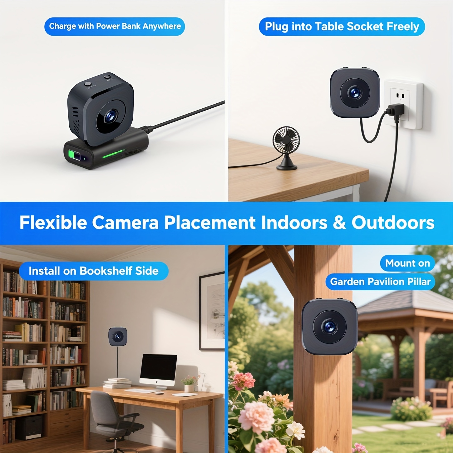 1080P HD Mini WiFi Kamera Kapa - Security Ip Camera incelemesi ve fiyatı