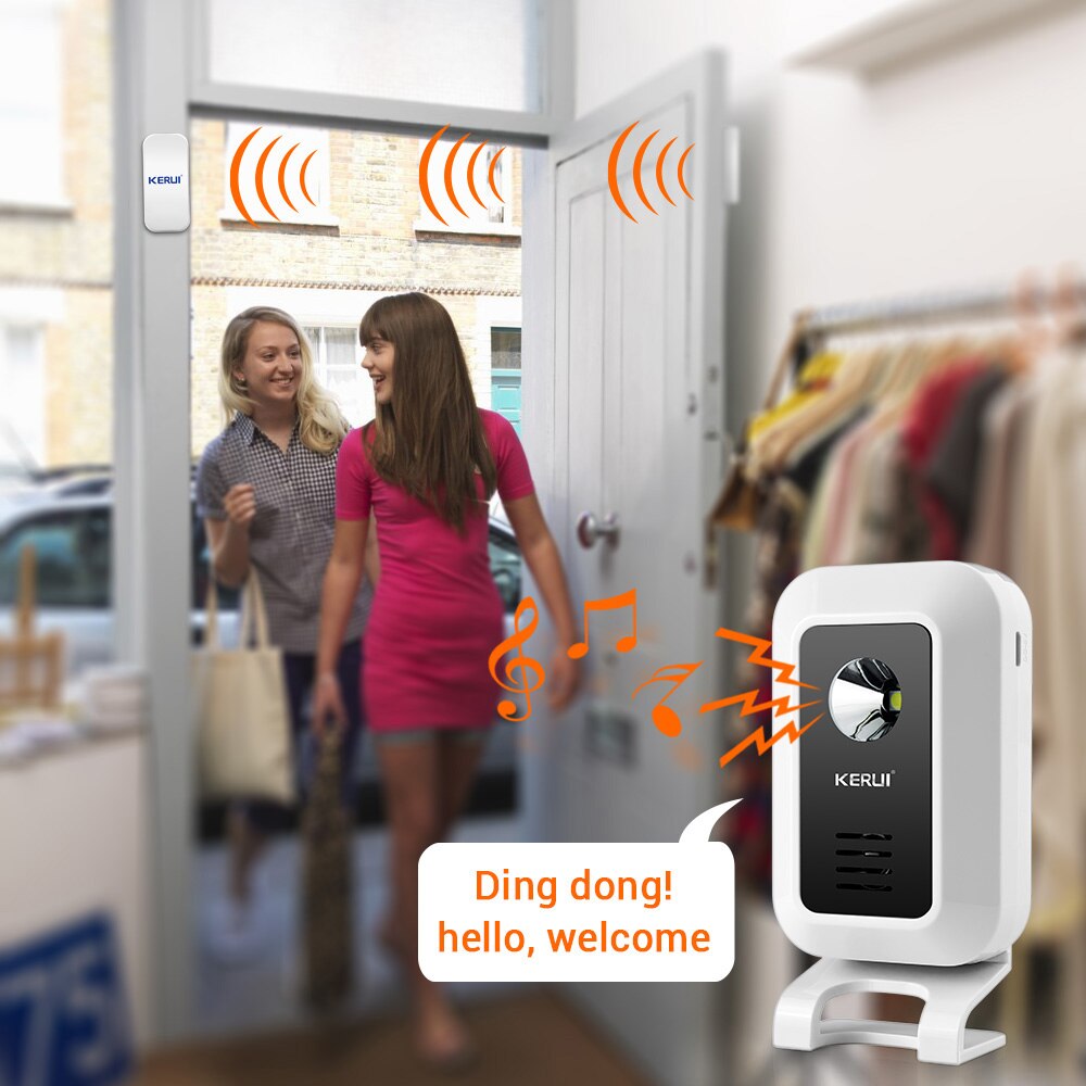 KERUI M7 karşılama hareket sen - Wireless Door Sensor incelemesi ve fiyatı