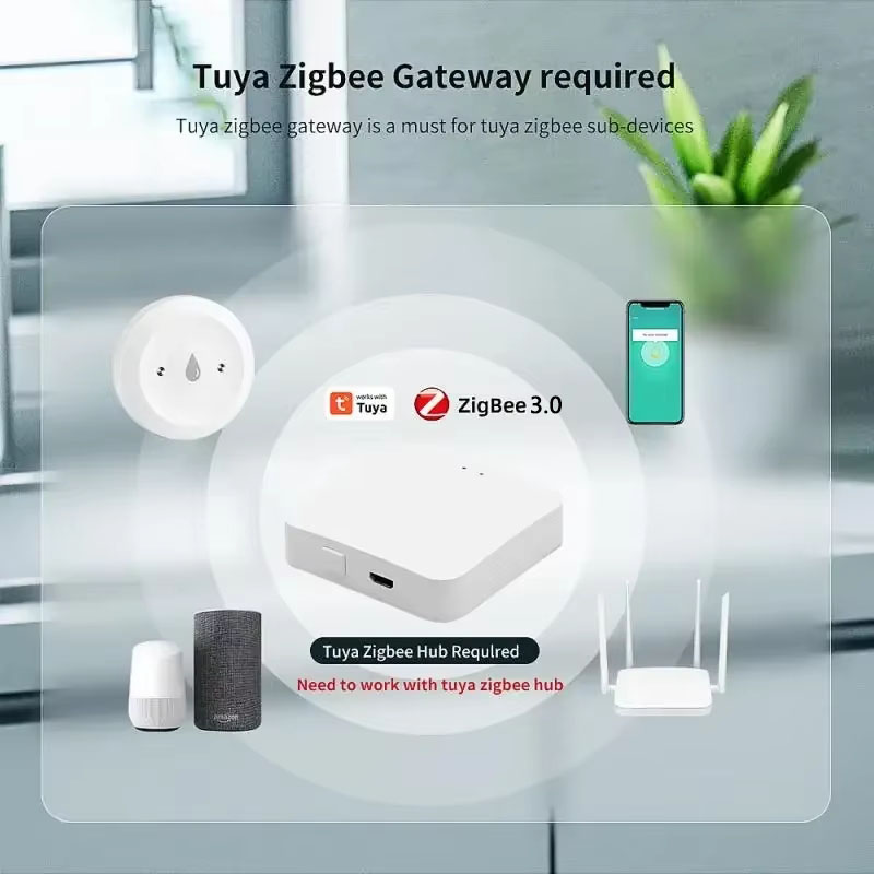 Tuya ZigBee 3.0 Su Kaçağı Dede - Smart Home Features incelemesi ve fiyatı