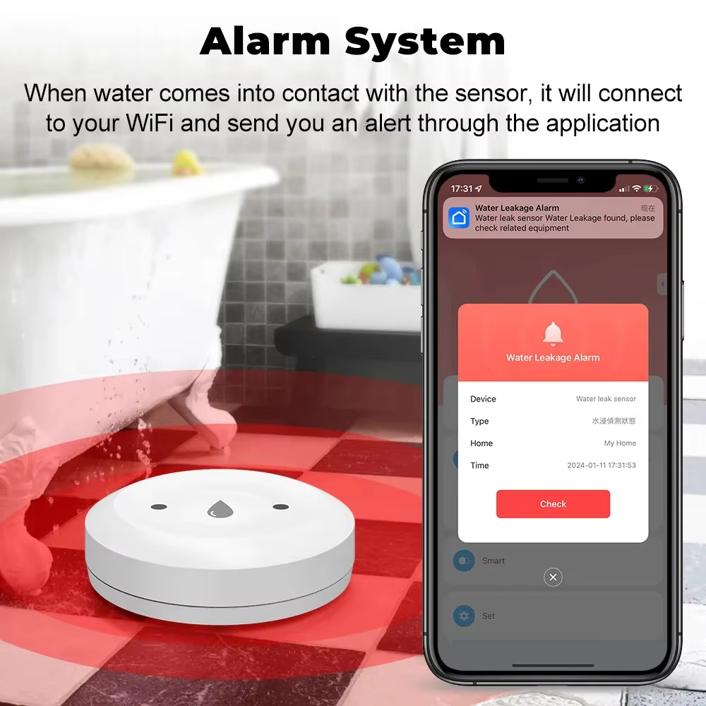 Tuya ZigBee 3.0 Su Kaçağı Dede - Smart Home Features incelemesi ve fiyatı