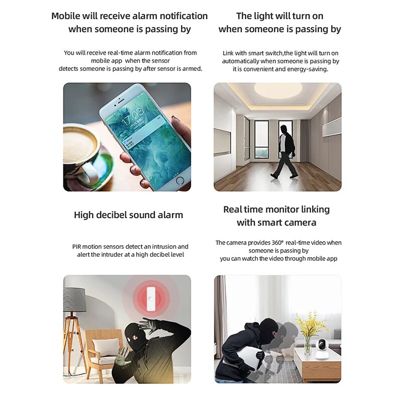 Tuya WiFi Zigbee PIR hareket s - Smart Home Ikea incelemesi ve fiyatı