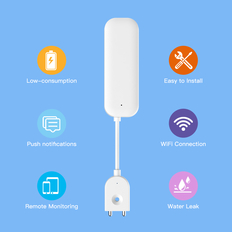Tuya WiFi ZigBee Su Sensörü Ka - Smart Home Features incelemesi ve fiyatı