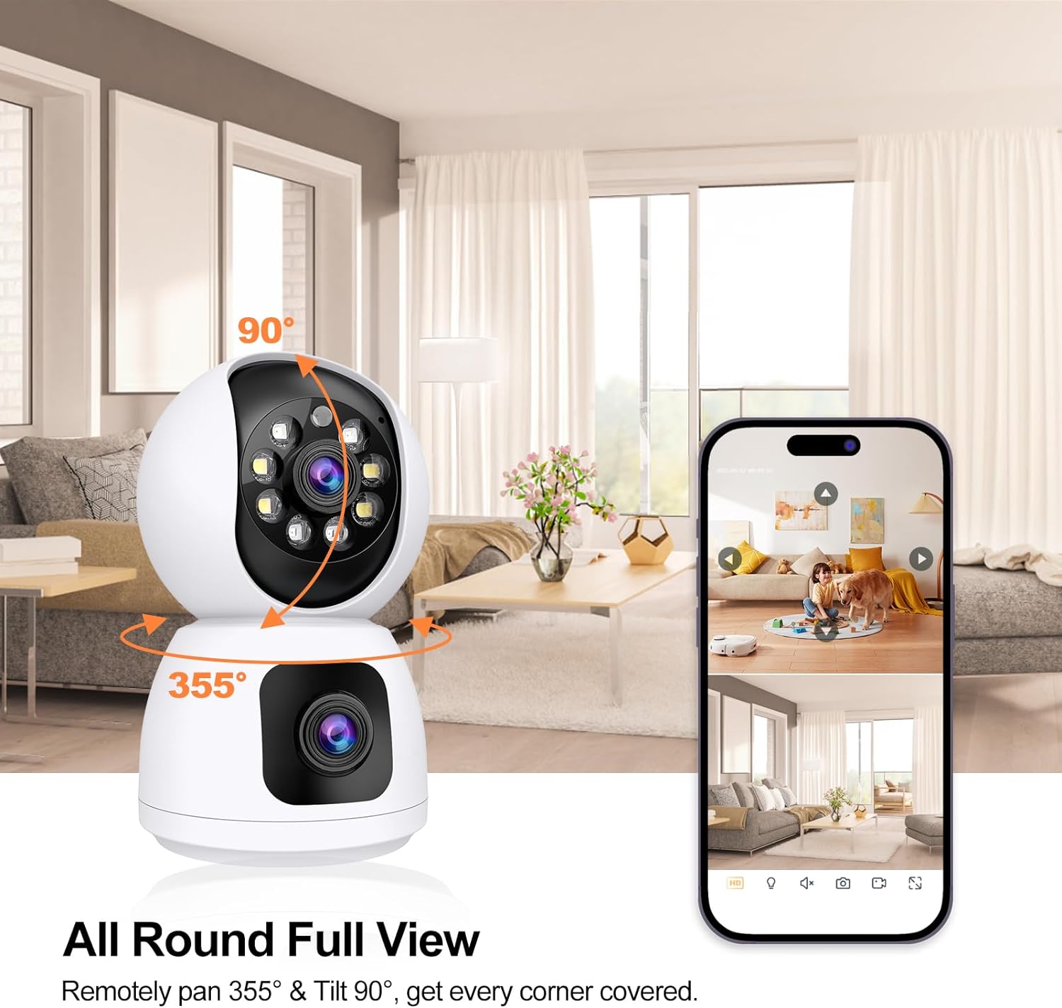 ANSVICAM Tuya Smart 4K 8MP Çif - Smart Home Battery Camera Ezviz incelemesi ve fiyatı
