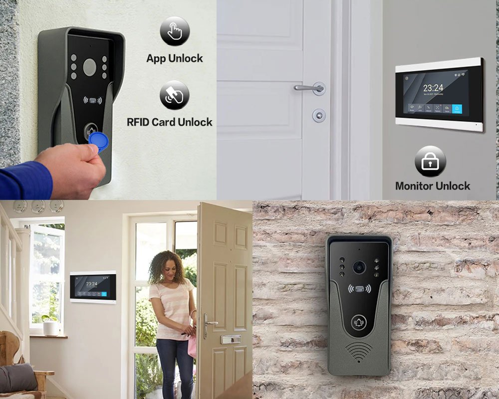 Tuya 1080 P 7 Inç Renkli Dokun - Smart Home Battery Camera Ezviz incelemesi ve fiyatı