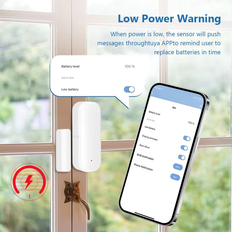 ZigBee Kapı Pencere Sensörü Ka - Wireless Door Sensor incelemesi ve fiyatı