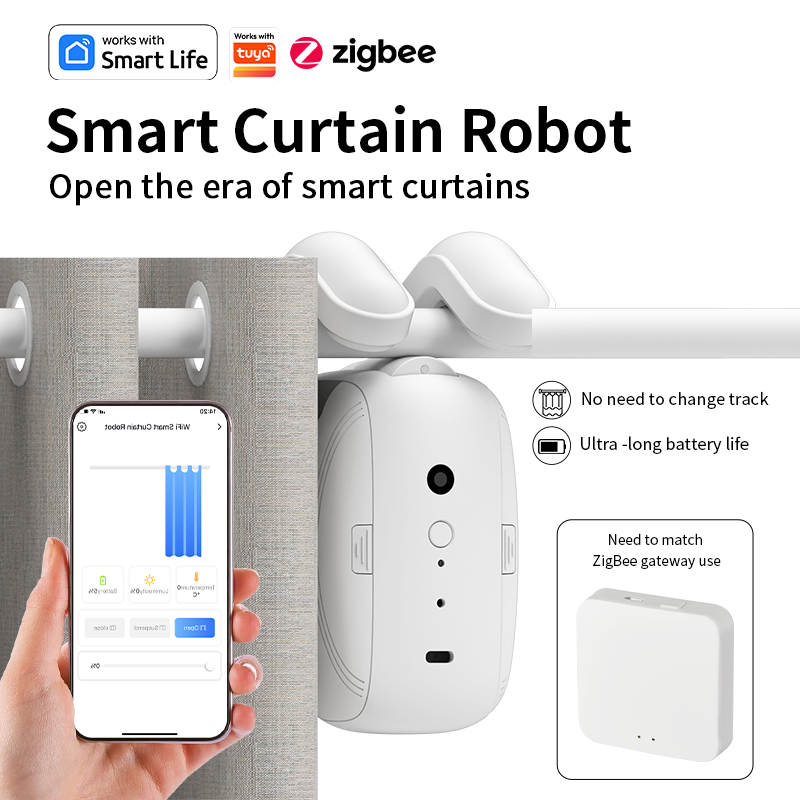 Zigbee Akıllı Perde Sürücü Rob - Smart Home Alexa incelemesi ve fiyatı