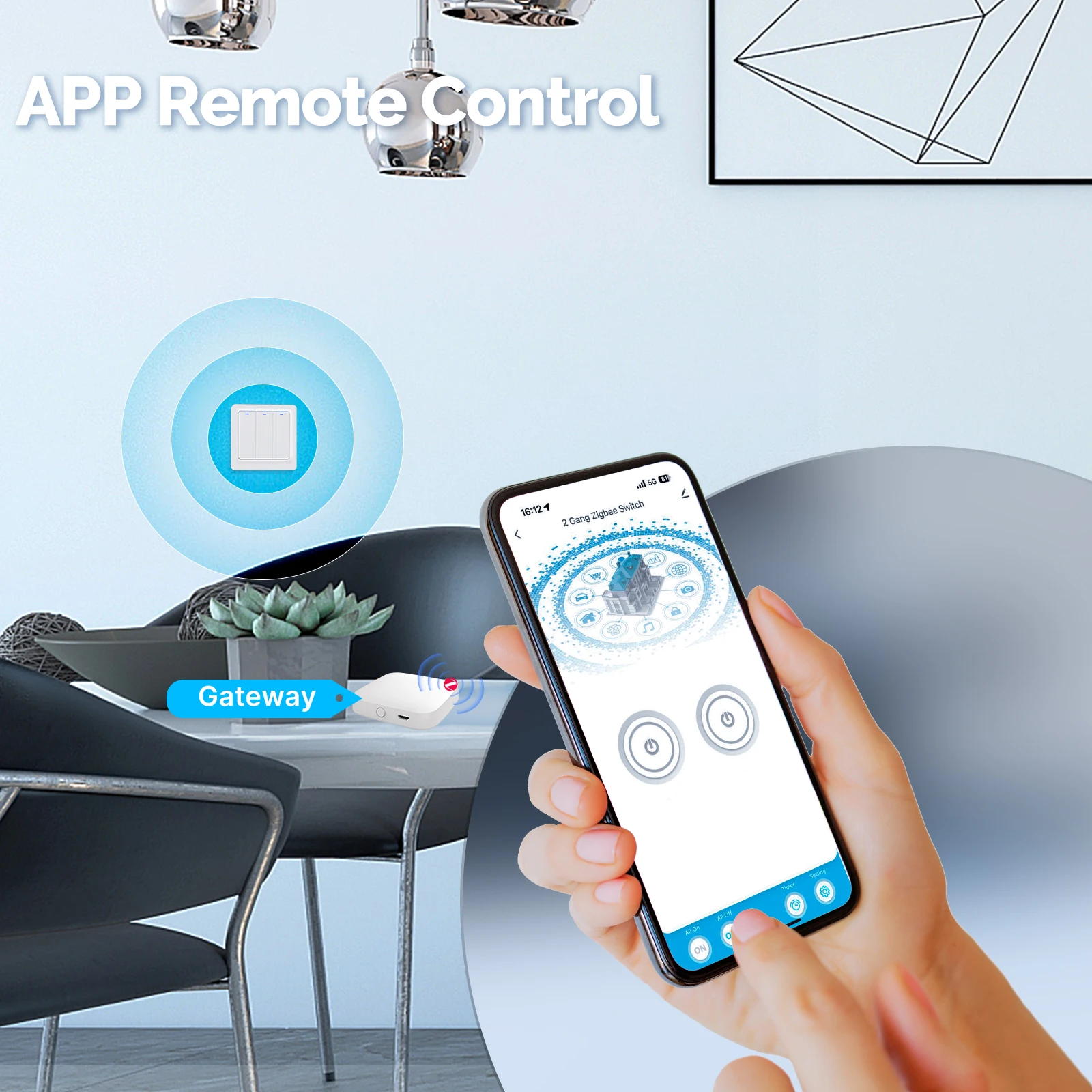 MOES ZigBee Akıllı Işık Anahta - Smart Home Google incelemesi ve fiyatı