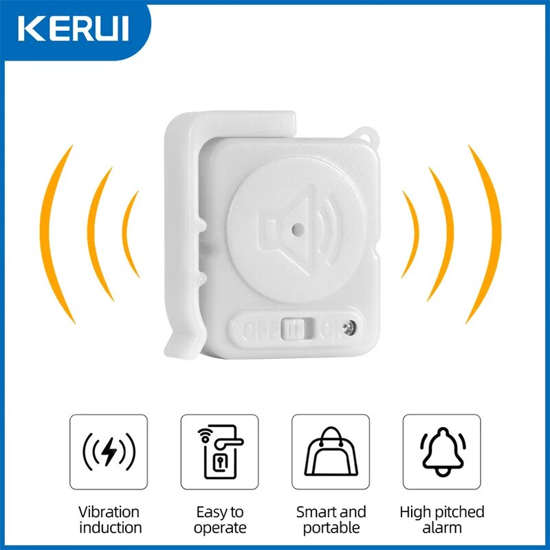 KERUI Kablosuz Titreşim Alarm  - Wireless Door Sensor incelemesi ve fiyatı